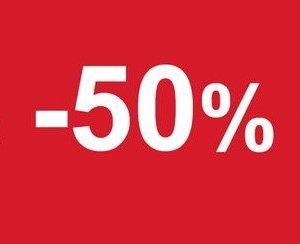 Cała wyprzedaż ubrań i butów -50%