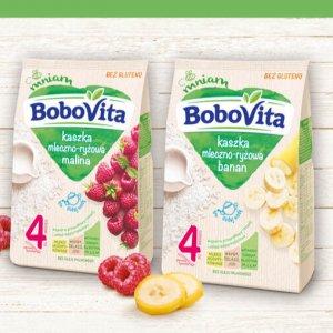 BOBOVITA Kaszka mleczna lub mleczno-ryżowa - drugi produkt -50%