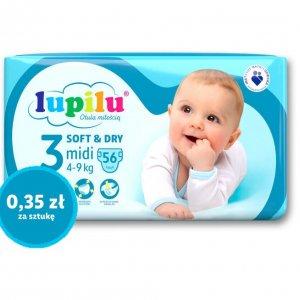 LUPILU SOFT & DRY Pieluszki 3 midi -20%