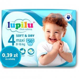 LUPILU SOFT & DRY Pieluszki 4 maxi -20%