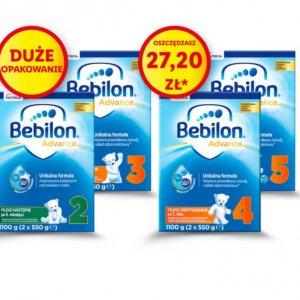 NUTRICIA Mleko Bebilon Advance 2, 3, 4 lub 5 - drugi produkt -40%