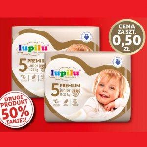 LUPILU PREMIUM Pieluszki 3 midi, 4 maxi lub 5 junior - drugi produkt -50%