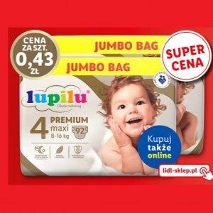 LUPILU PREMIUM Pieluszki 4 maxi, jumbo bag do -27%