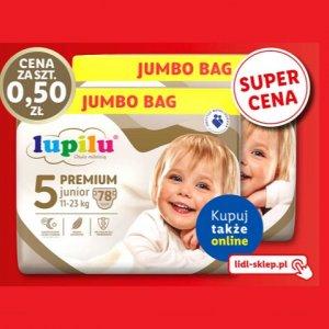 LUPILU PREMIUM Pieluszki 5 junior, jumbo bag do -27%