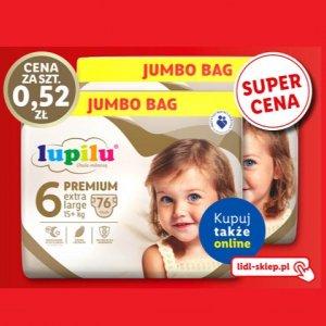 LUPILU PREMIUM Pieluszki 6 XL, jumbo bag do -27%