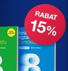 Egzamin ósmoklasisty - rabat 15% na repetytoria