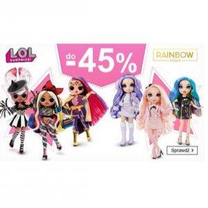 Lalki L.O.L. Surprise i Rainbow High w Smyku do -45%