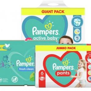 Pieluszki Pampers w 5.10.15 do -15%