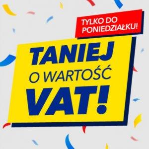 Tylko do poniedziałku w RTV EURO AGD taniej o wartość VAT