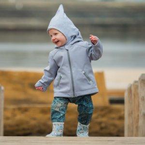 Kurtka softshell szara