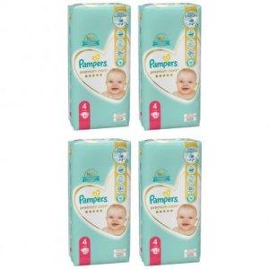 PAMPERS Pieluchy Maxi 4 Premium Care (9-14 kg) Zestaw 4 x 52 szt. -27%