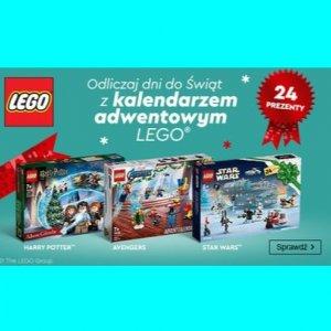 Kalendarze adwentowe LEGO w Smyku w super cenie