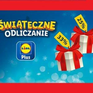 Świąteczne odliczanie z aplikacją Lidl Plus do -50%