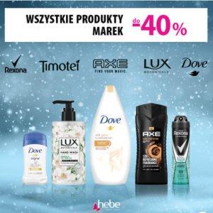 40% rabatu na marki pielęgnacyjne