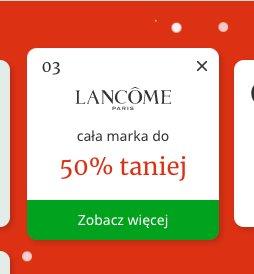 Kalendarz Adwentowy dzień 3 - marka Lancome taniej do -50%