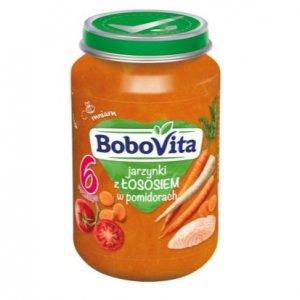 BOBOVITA Jarzynki z łososiem w pomidorach