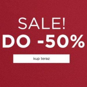 Wyprzedaż do -50%