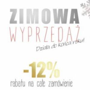 Zimowa wyprzedaż -12%