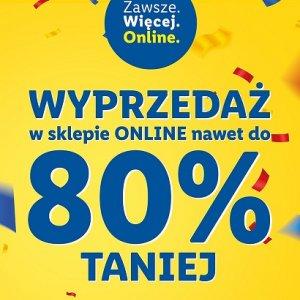 Wielka wyprzedaż w Lidlu Online do -80%