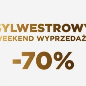 Sylwestrowy weekend wyprzedaży do -70%