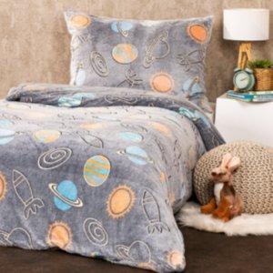 4Home Świecąca pościel mikroflanela Planetarium -35%