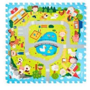 Plastica Puzzle piankowe Wioska -31%