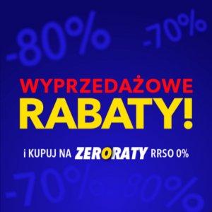 Wyprzedażowe rabaty w RTV EURO AGD do -80%