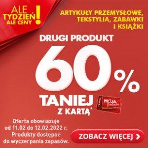 Odzież, obuwie, tekstylia domowe i zabawki w Biedronce -60%