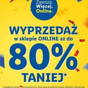 Wyprzedaż w Lidlu Online do -80%