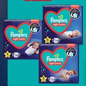 Supercena! Pampers Night Pants