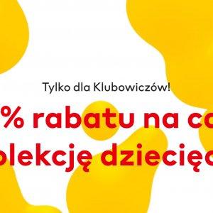 20% rabatu na cała kolekcję dziecięcą