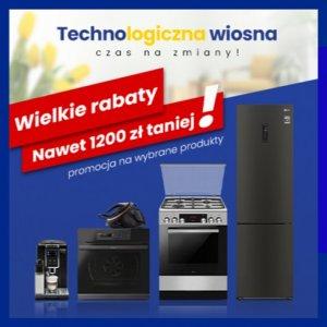 Technologiczna Wiosna w RTV EURO AGD - rabaty do -1200 zł