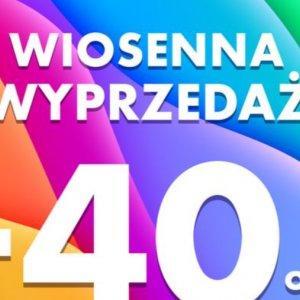 Wiosenna wyprzedaż -40%