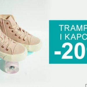 20% rabatu na trampki i kapcie dziecięce