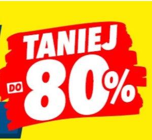 Przeceny XXL taniej do -80%