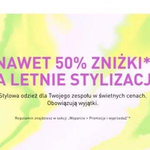 Letnie stylizacje do   50% taniej