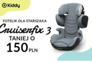 PROMOCJA - wybrane foteliki Kiddy Cruiserfix3 taniej o 150zł