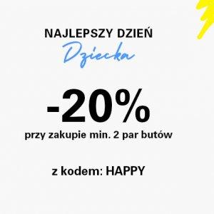 -20% na obuwie