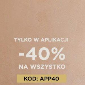 -40% na wszystko w apliakcji! 📱