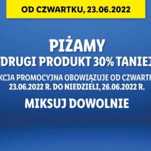 Piżamy - drugi produkt do 30% taniej