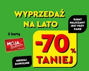 Drugi tańszy produkt do -70%