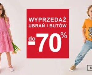 Wyprzedaż ubrań i butów w Smyku do -70%