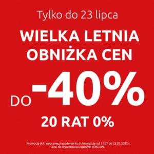 Wielka letnia obniżka cen w Black Red White do -40%