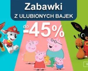 Zabawki z ulubionych bajek w Smyku do -45%