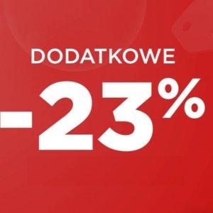 Wyprzedaż bez VAT w 5.10.15 - dodatkowe -23% rabatu