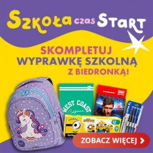 Skompletuj wyprawkę szkolną z Biedronką od 4,99 zł