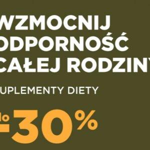 Suplementy do -30%