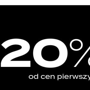 -20% od cen pierwszych