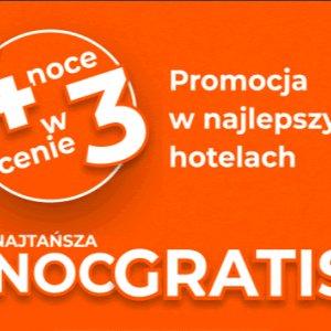 Promocja 4 noce w cenie 3