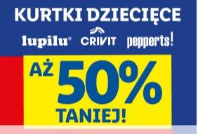 Kurtki dziecięce aż 50% taniej!